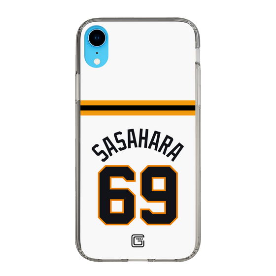 スリムプロテクションケース［ 読売ジャイアンツ - #69 SASAHARA - ホーム ］