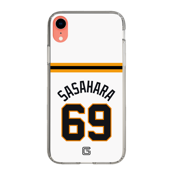スリムプロテクションケース［ 読売ジャイアンツ - #69 SASAHARA - ホーム ］
