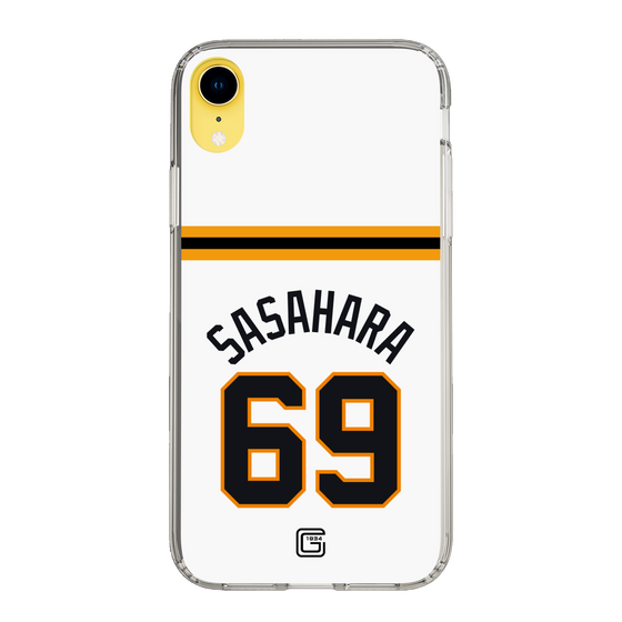 スリムプロテクションケース［ 読売ジャイアンツ - #69 SASAHARA - ホーム ］
