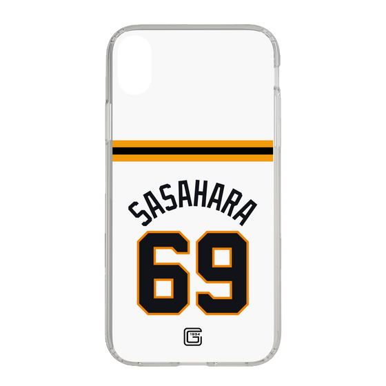 スリムプロテクションケース［ 読売ジャイアンツ - #69 SASAHARA - ホーム ］