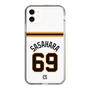 スリムプロテクションケース［ 読売ジャイアンツ - #69 SASAHARA - ホーム ］
