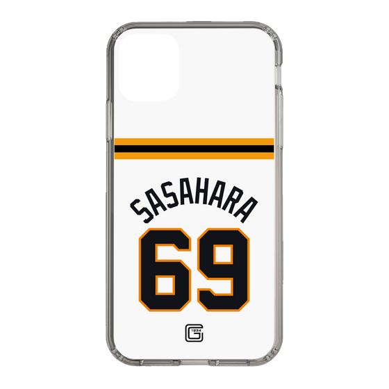 スリムプロテクションケース［ 読売ジャイアンツ - #69 SASAHARA - ホーム ］