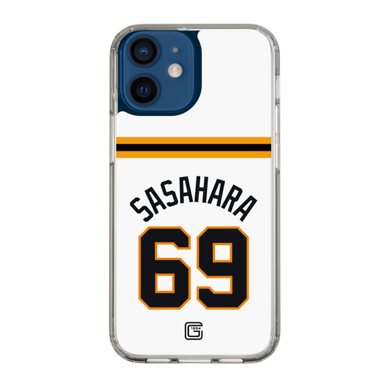 スリムプロテクションケース［ 読売ジャイアンツ - #69 SASAHARA - ホーム ］
