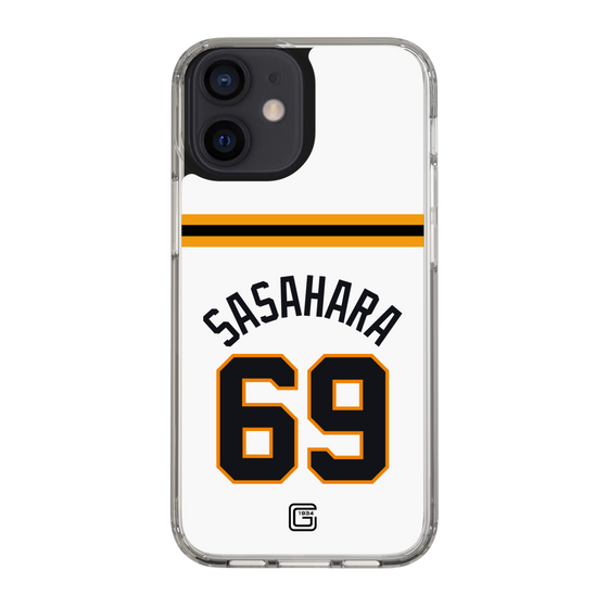 スリムプロテクションケース［ 読売ジャイアンツ - #69 SASAHARA - ホーム ］