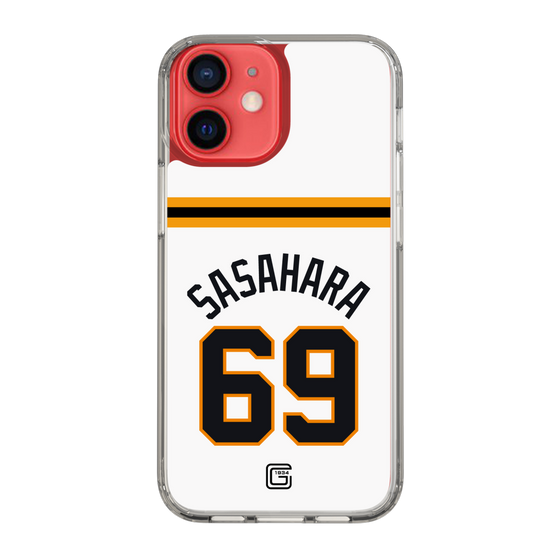 スリムプロテクションケース［ 読売ジャイアンツ - #69 SASAHARA - ホーム ］