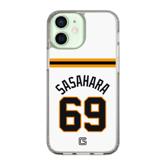 スリムプロテクションケース［ 読売ジャイアンツ - #69 SASAHARA - ホーム ］