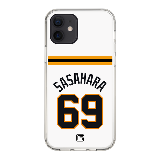 スリムプロテクションケース［ 読売ジャイアンツ - #69 SASAHARA - ホーム ］