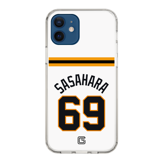 スリムプロテクションケース［ 読売ジャイアンツ - #69 SASAHARA - ホーム ］
