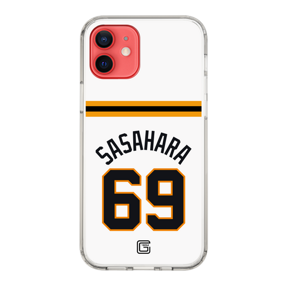 スリムプロテクションケース［ 読売ジャイアンツ - #69 SASAHARA - ホーム ］