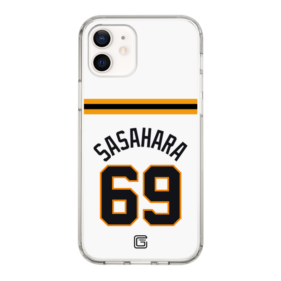 スリムプロテクションケース［ 読売ジャイアンツ - #69 SASAHARA - ホーム ］