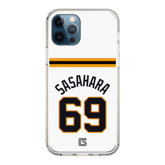 スリムプロテクションケース［ 読売ジャイアンツ - #69 SASAHARA - ホーム ］