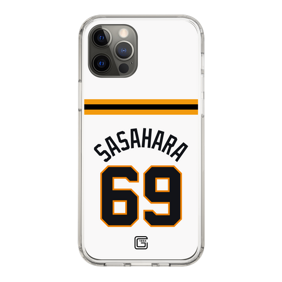 スリムプロテクションケース［ 読売ジャイアンツ - #69 SASAHARA - ホーム ］
