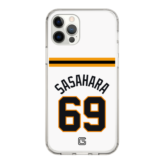 スリムプロテクションケース［ 読売ジャイアンツ - #69 SASAHARA - ホーム ］