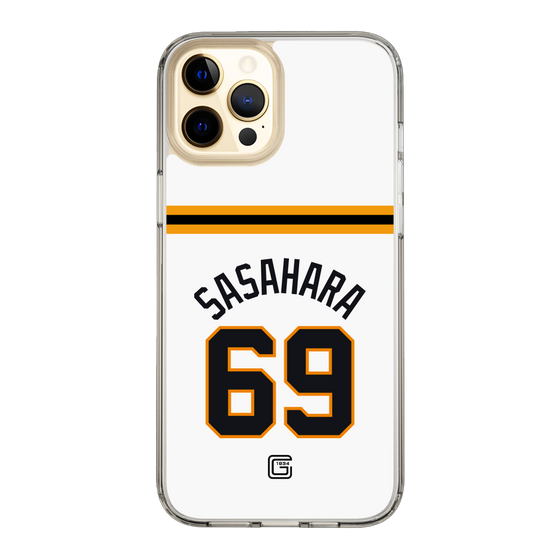 スリムプロテクションケース［ 読売ジャイアンツ - #69 SASAHARA - ホーム ］