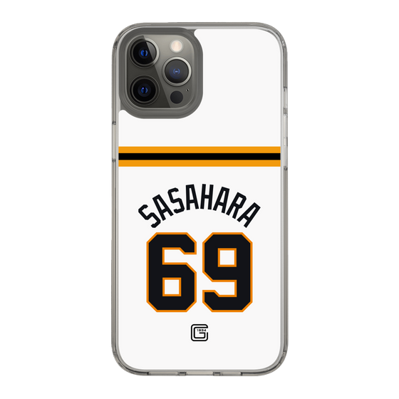 スリムプロテクションケース［ 読売ジャイアンツ - #69 SASAHARA - ホーム ］
