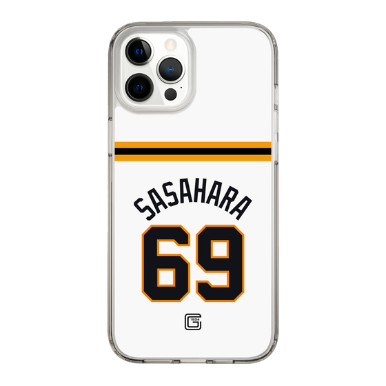 スリムプロテクションケース［ 読売ジャイアンツ - #69 SASAHARA - ホーム ］