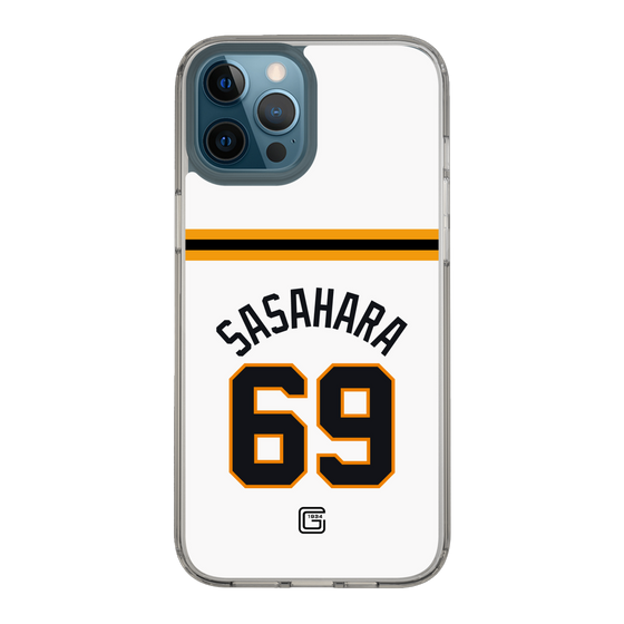 スリムプロテクションケース［ 読売ジャイアンツ - #69 SASAHARA - ホーム ］