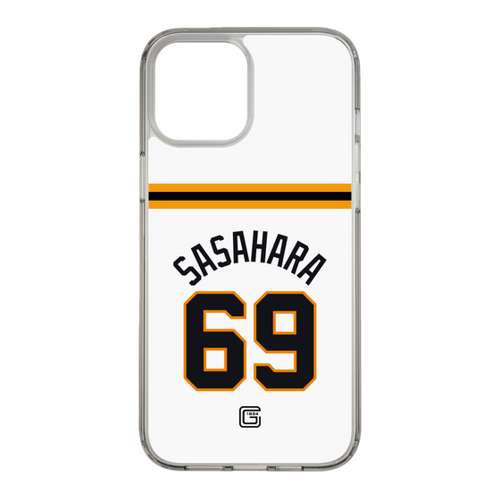 スリムプロテクションケース［ 読売ジャイアンツ - #69 SASAHARA - ホーム ］