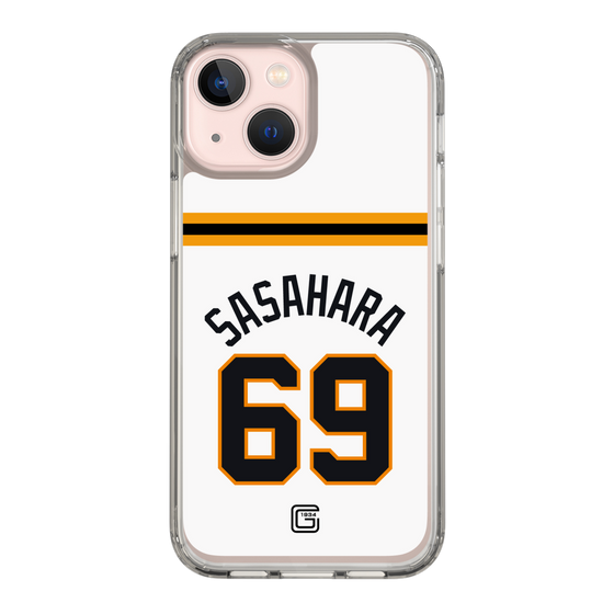 スリムプロテクションケース［ 読売ジャイアンツ - #69 SASAHARA - ホーム ］