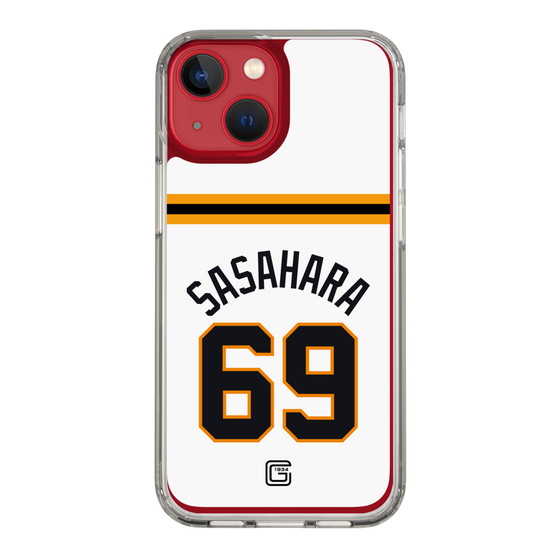 スリムプロテクションケース［ 読売ジャイアンツ - #69 SASAHARA - ホーム ］