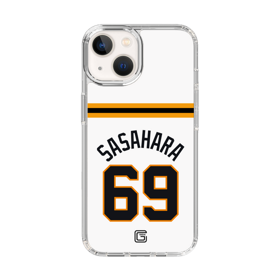 スリムプロテクションケース［ 読売ジャイアンツ - #69 SASAHARA - ホーム ］