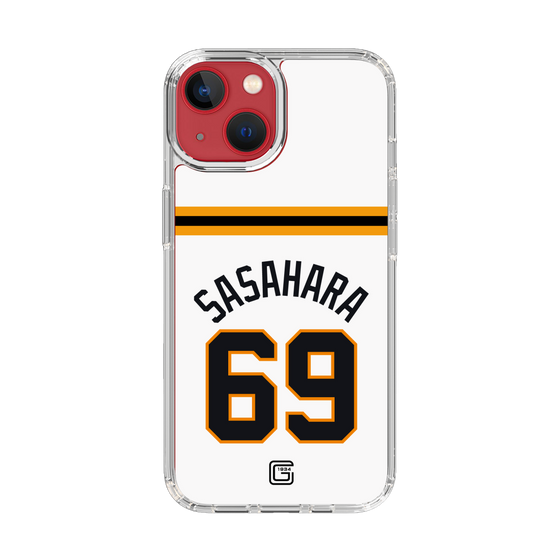 スリムプロテクションケース［ 読売ジャイアンツ - #69 SASAHARA - ホーム ］