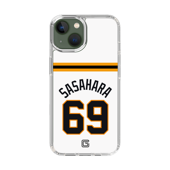 スリムプロテクションケース［ 読売ジャイアンツ - #69 SASAHARA - ホーム ］
