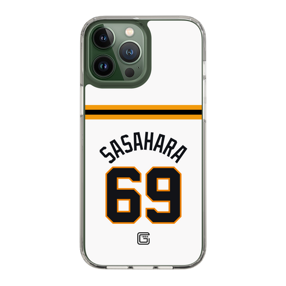 スリムプロテクションケース［ 読売ジャイアンツ - #69 SASAHARA - ホーム ］