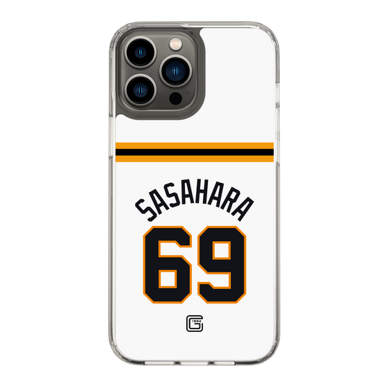 スリムプロテクションケース［ 読売ジャイアンツ - #69 SASAHARA - ホーム ］