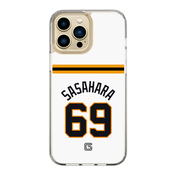 スリムプロテクションケース［ 読売ジャイアンツ - #69 SASAHARA - ホーム ］