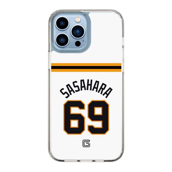 スリムプロテクションケース［ 読売ジャイアンツ - #69 SASAHARA - ホーム ］