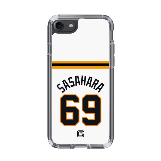 スリムプロテクションケース［ 読売ジャイアンツ - #69 SASAHARA - ホーム ］