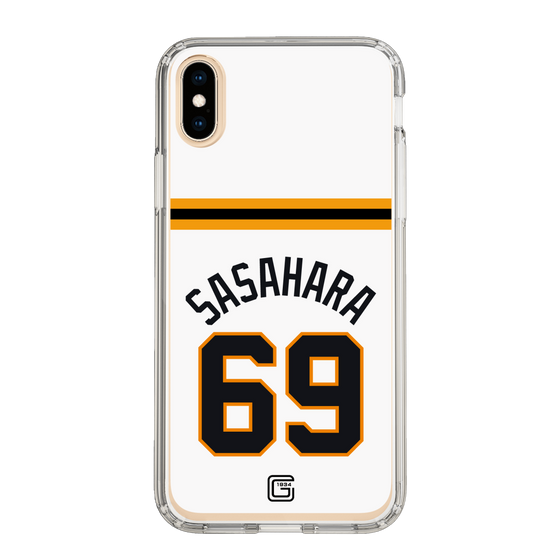 スリムプロテクションケース［ 読売ジャイアンツ - #69 SASAHARA - ホーム ］
