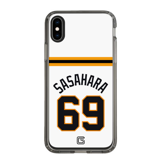 スリムプロテクションケース［ 読売ジャイアンツ - #69 SASAHARA - ホーム ］