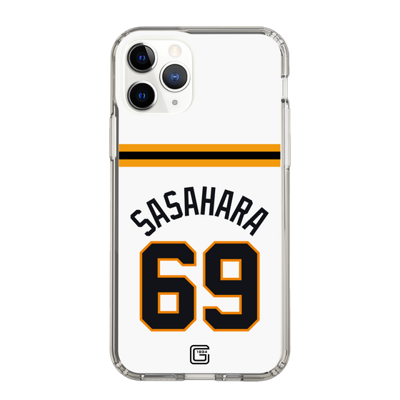 スリムプロテクションケース［ 読売ジャイアンツ - #69 SASAHARA - ホーム ］
