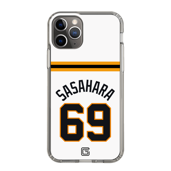 スリムプロテクションケース［ 読売ジャイアンツ - #69 SASAHARA - ホーム ］