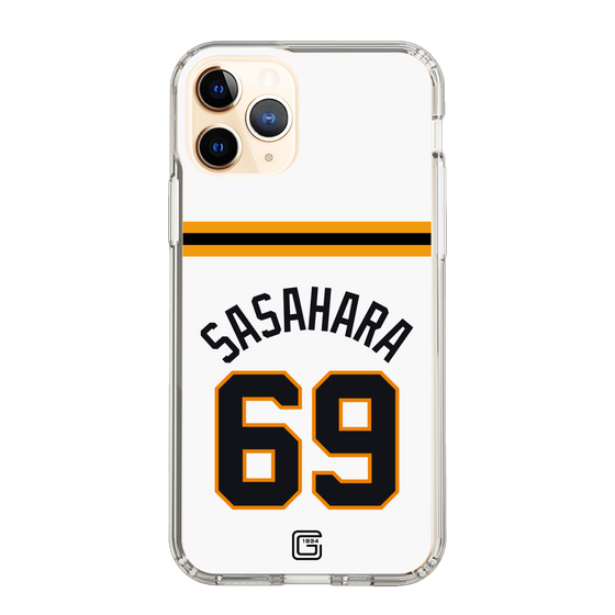 スリムプロテクションケース［ 読売ジャイアンツ - #69 SASAHARA - ホーム ］