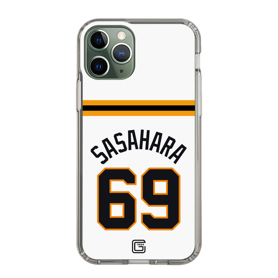 スリムプロテクションケース［ 読売ジャイアンツ - #69 SASAHARA - ホーム ］