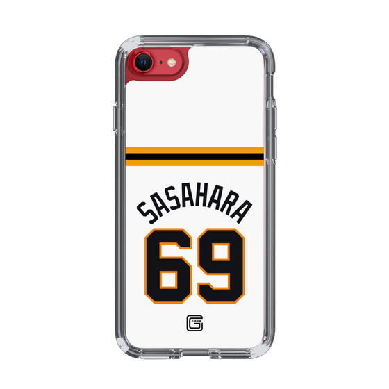 スリムプロテクションケース［ 読売ジャイアンツ - #69 SASAHARA - ホーム ］