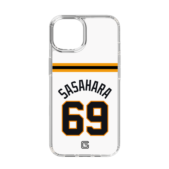 スリムプロテクションケース［ 読売ジャイアンツ - #69 SASAHARA - ホーム ］