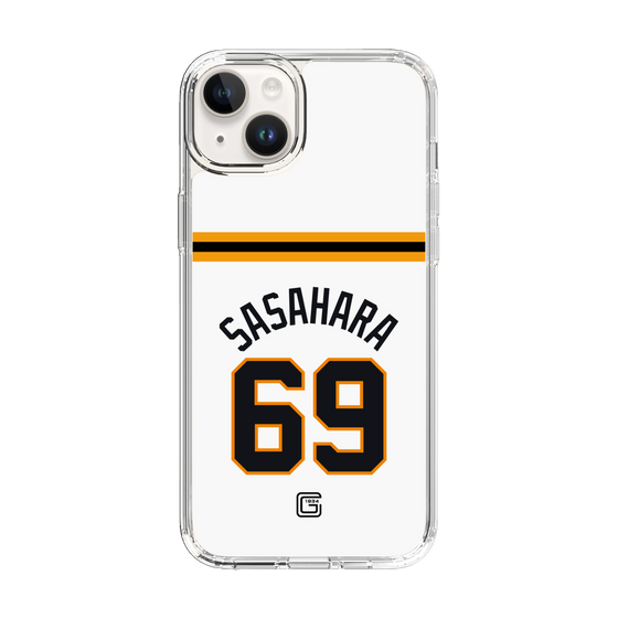 スリムプロテクションケース［ 読売ジャイアンツ - #69 SASAHARA - ホーム ］