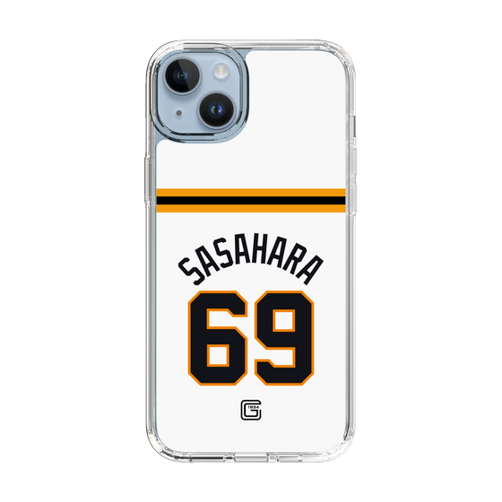 スリムプロテクションケース［ 読売ジャイアンツ - #69 SASAHARA - ホーム ］