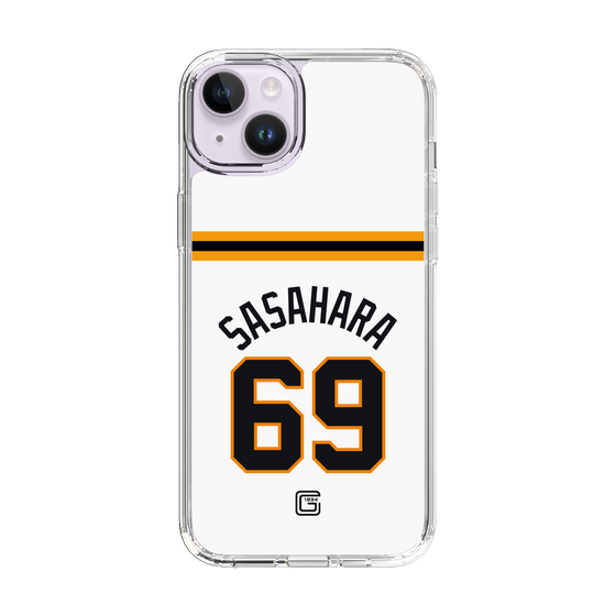 スリムプロテクションケース［ 読売ジャイアンツ - #69 SASAHARA - ホーム ］