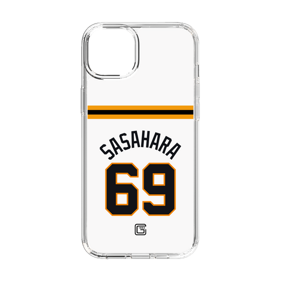 スリムプロテクションケース［ 読売ジャイアンツ - #69 SASAHARA - ホーム ］