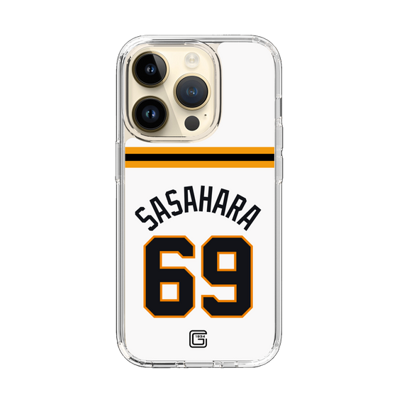 スリムプロテクションケース［ 読売ジャイアンツ - #69 SASAHARA - ホーム ］