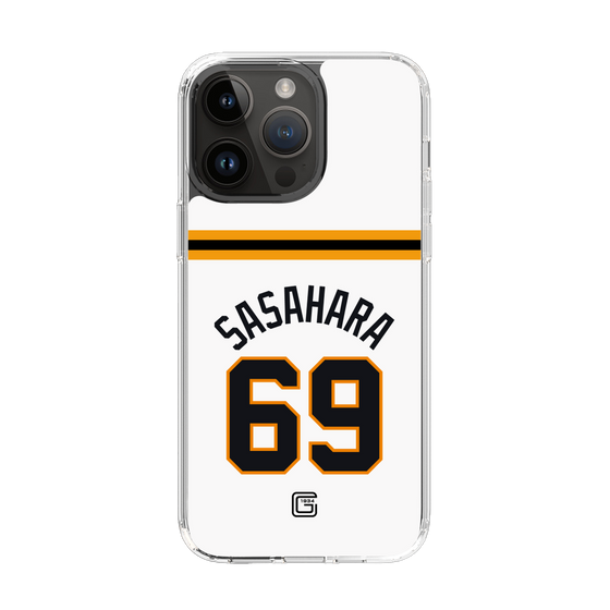 スリムプロテクションケース［ 読売ジャイアンツ - #69 SASAHARA - ホーム ］