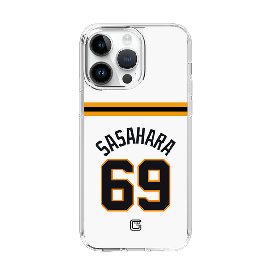スリムプロテクションケース［ 読売ジャイアンツ - #69 SASAHARA - ホーム ］