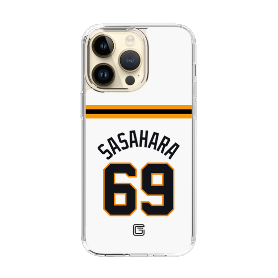 スリムプロテクションケース［ 読売ジャイアンツ - #69 SASAHARA - ホーム ］