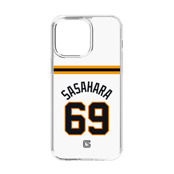 スリムプロテクションケース［ 読売ジャイアンツ - #69 SASAHARA - ホーム ］
