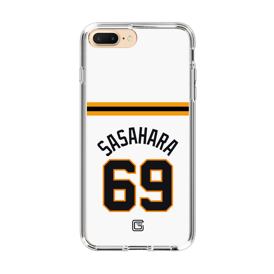 スリムプロテクションケース［ 読売ジャイアンツ - #69 SASAHARA - ホーム ］